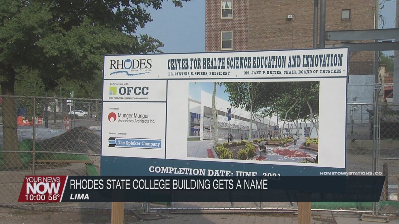 Rhodes State College downtown building gets a name